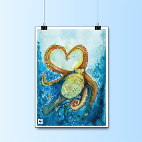 Geburtsposter // Oktopus