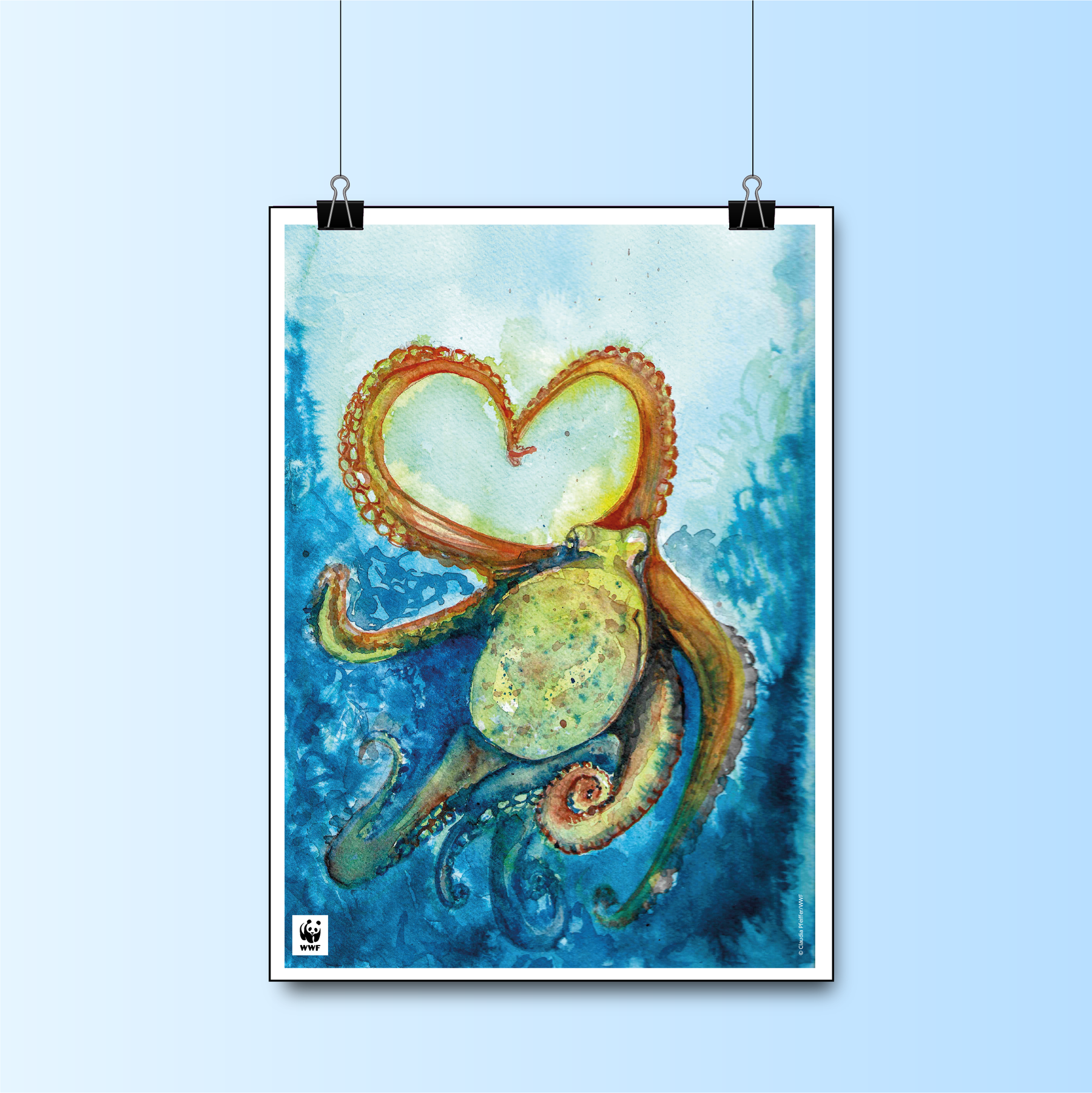 Geburtsposter // Oktopus