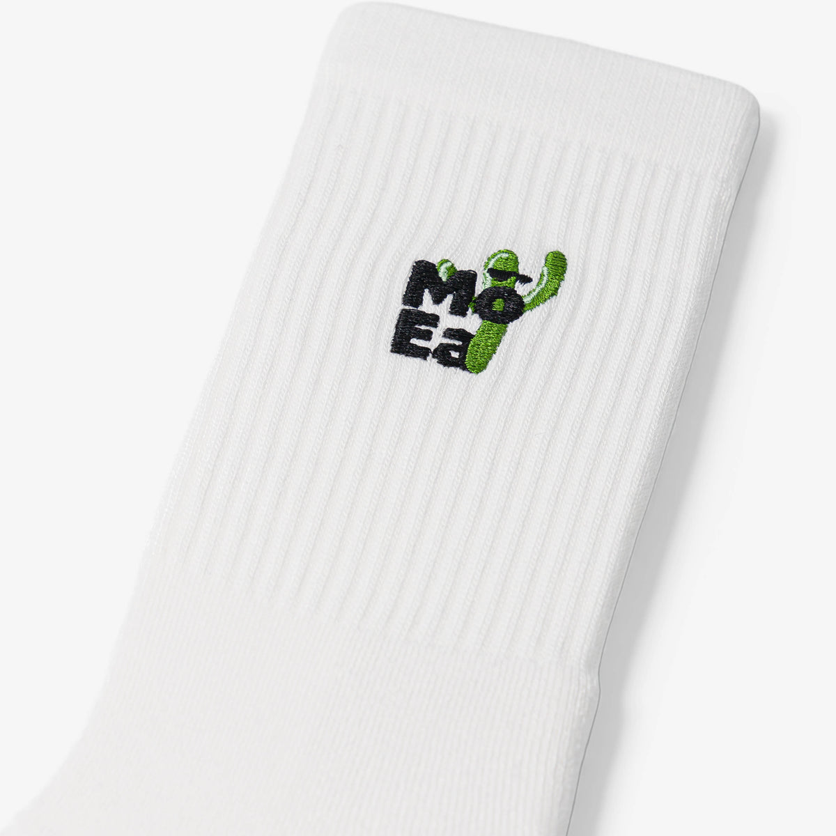 MoEa Socken // Kaktus // Grün & Weiß