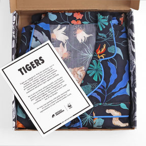 WWF x Critically Endangered Socks // Tiger Pyjama Set // Bunt