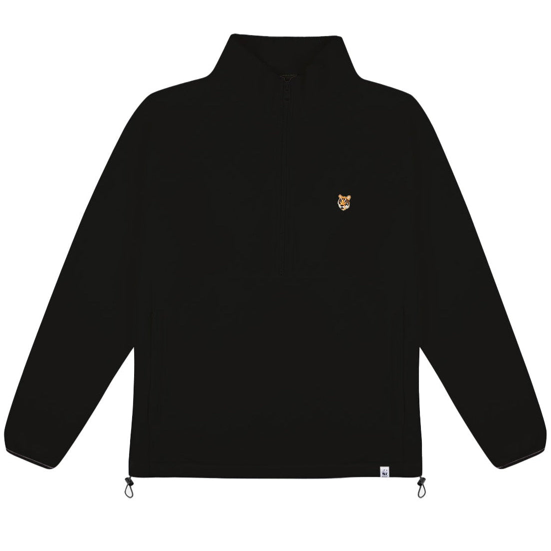 Reflect Studio // Fleecejacke // Tiger // Schwarz