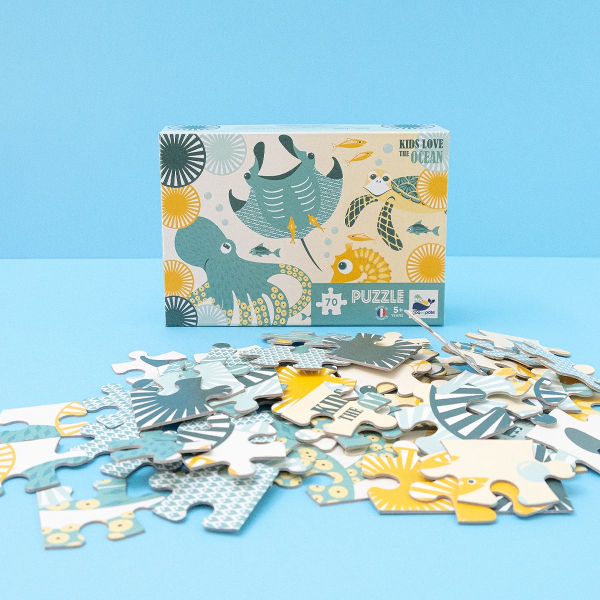 Coq en Pate // Puzzle // Ozeanliebe // 70 Teile