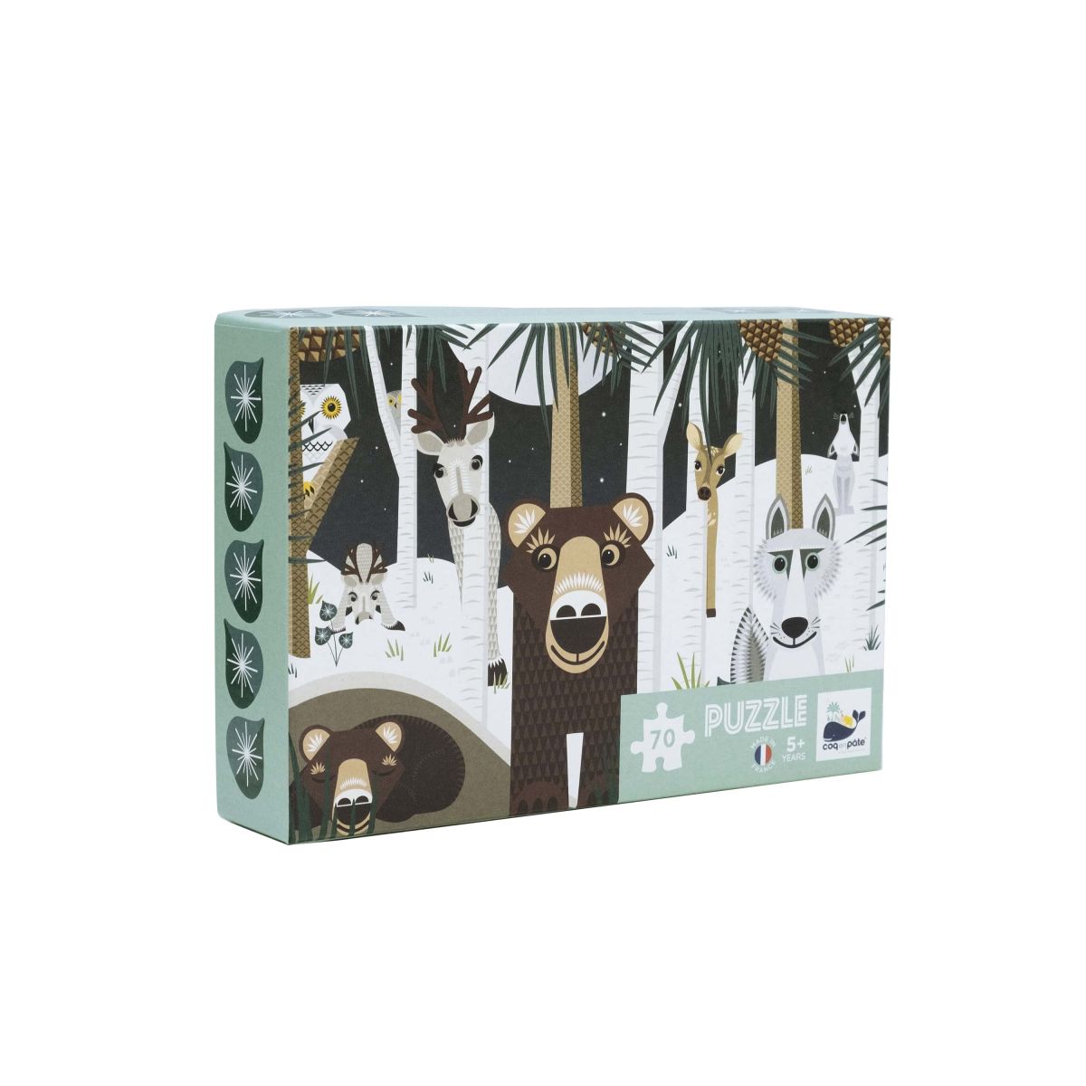 Coq en Pate // Puzzle // Winter Wildlife // 70 Teile