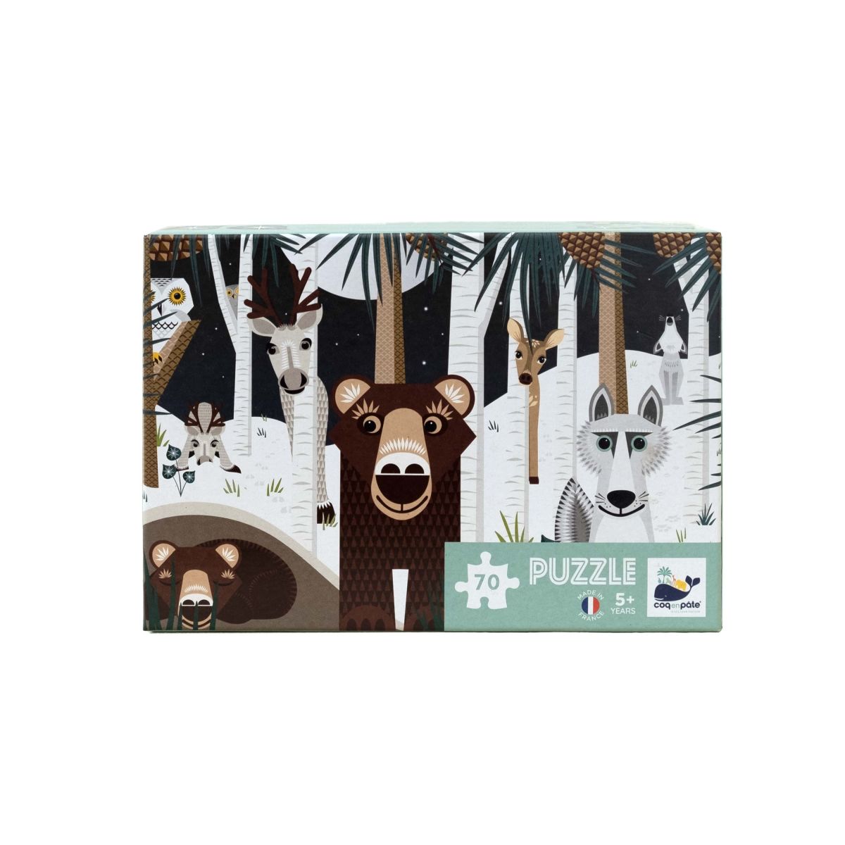 Coq en Pate // Puzzle // Winter Wildlife // 70 Teile