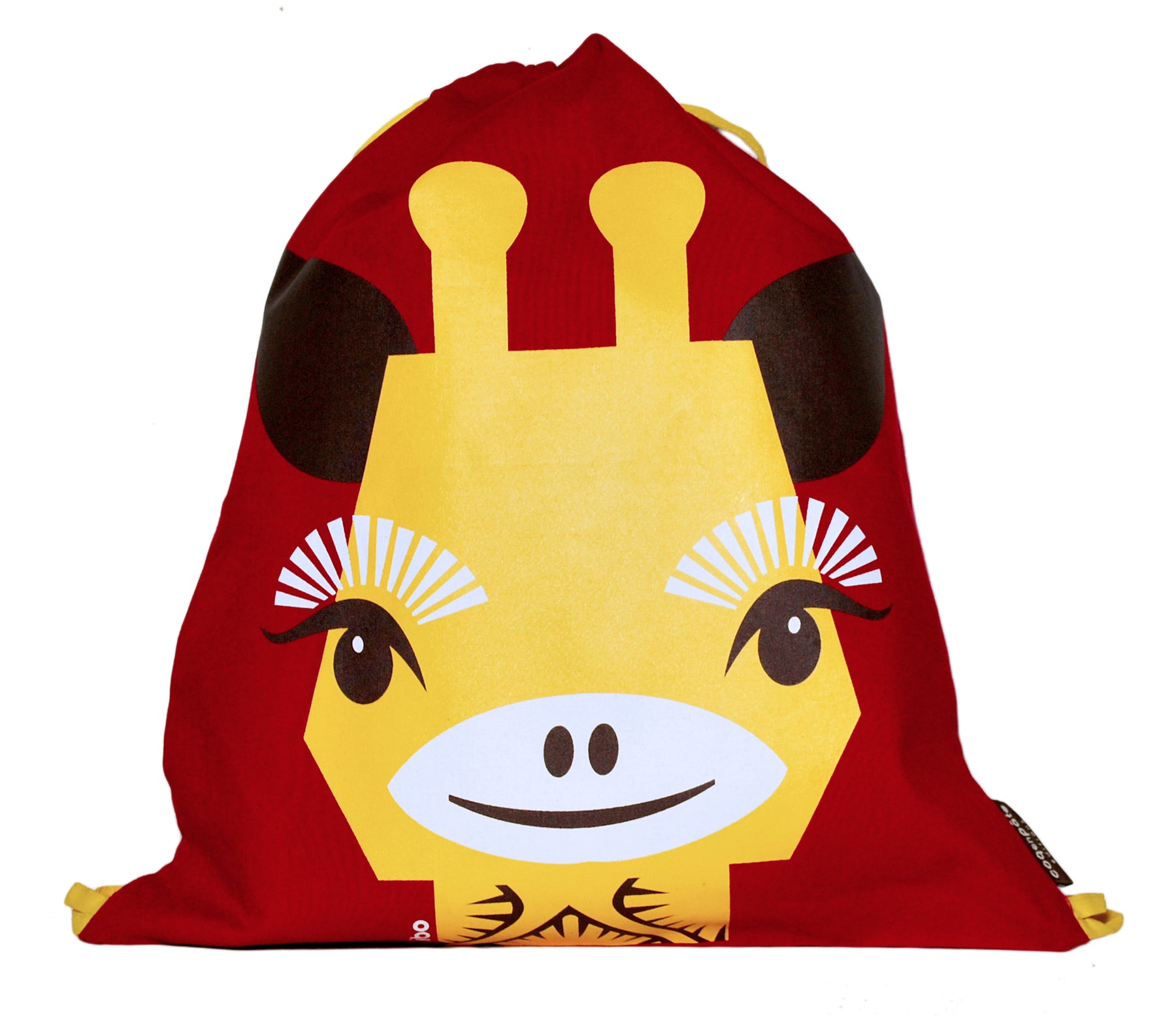 Kinder Turnbeutel // Giraffe // Rot