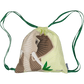 Kinder Turnbeutel // Elefant // Grün
