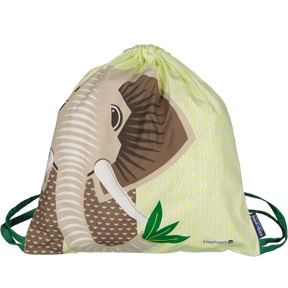 Kinder Turnbeutel // Elefant // Grün