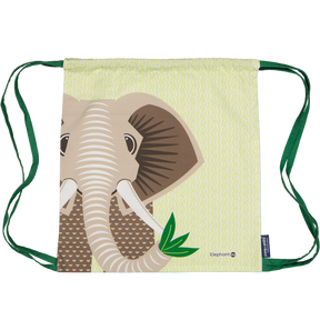Kinder Turnbeutel // Elefant // Grün