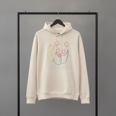 Unisex Hoodie // Rainbow Panda // Honey Paper