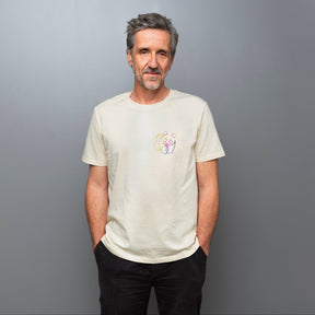 Unisex T-Shirt // Rainbow Panda Mini // Honey Paper