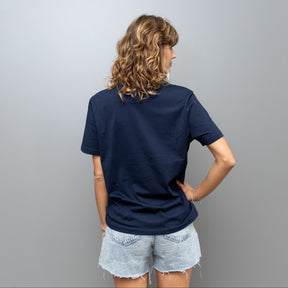 Unisex T-Shirt // Rainbow Panda // Navy