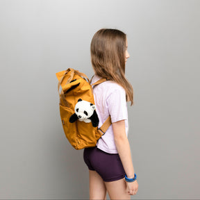 Unisex Rucksack // 9 Liter // Löwe // currygelb
