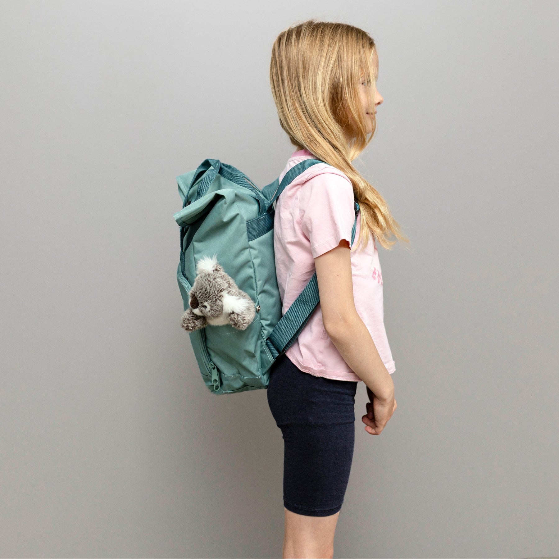 Unisex Rucksack // 9 Liter // Löwe // salbeigrün