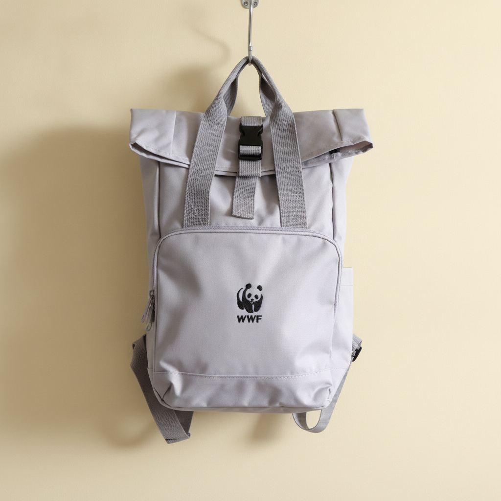Rucksack & Bauchtasche mit WWF Logo als Set