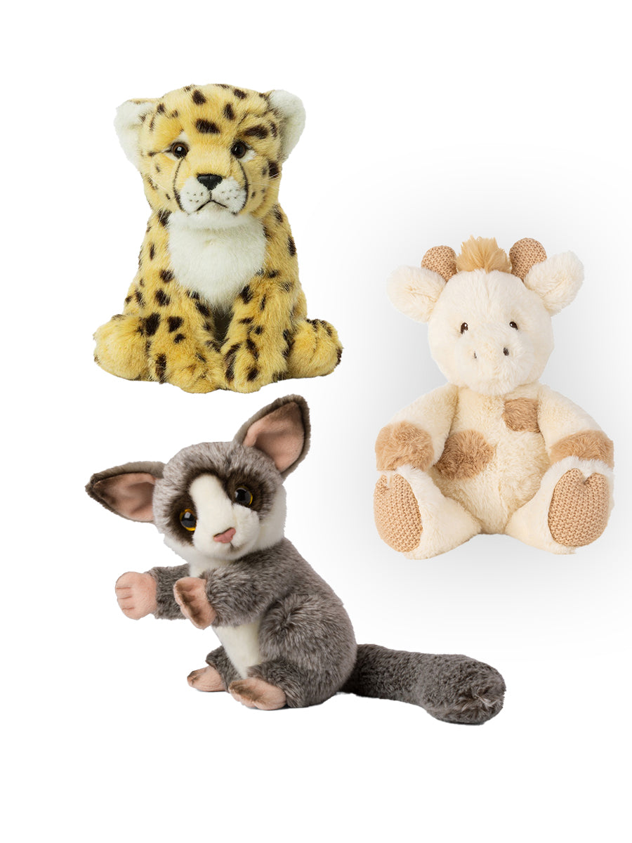 WWF Plüschtier-Set "Savannenbewohner" (3er Set)