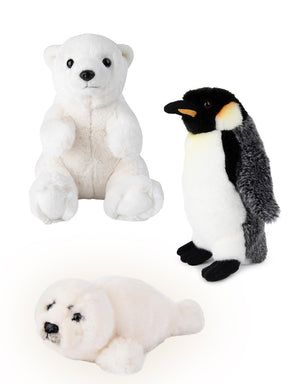 WWF Plüschtier-Set „Polarwelt“ (3er Set)