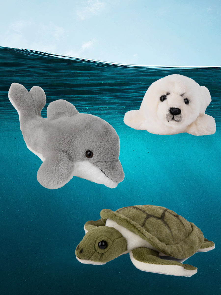 WWF Plüschtier-Set "Meeresfreunde" (3er Set)