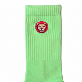 Socken // Löwe // hellgrün