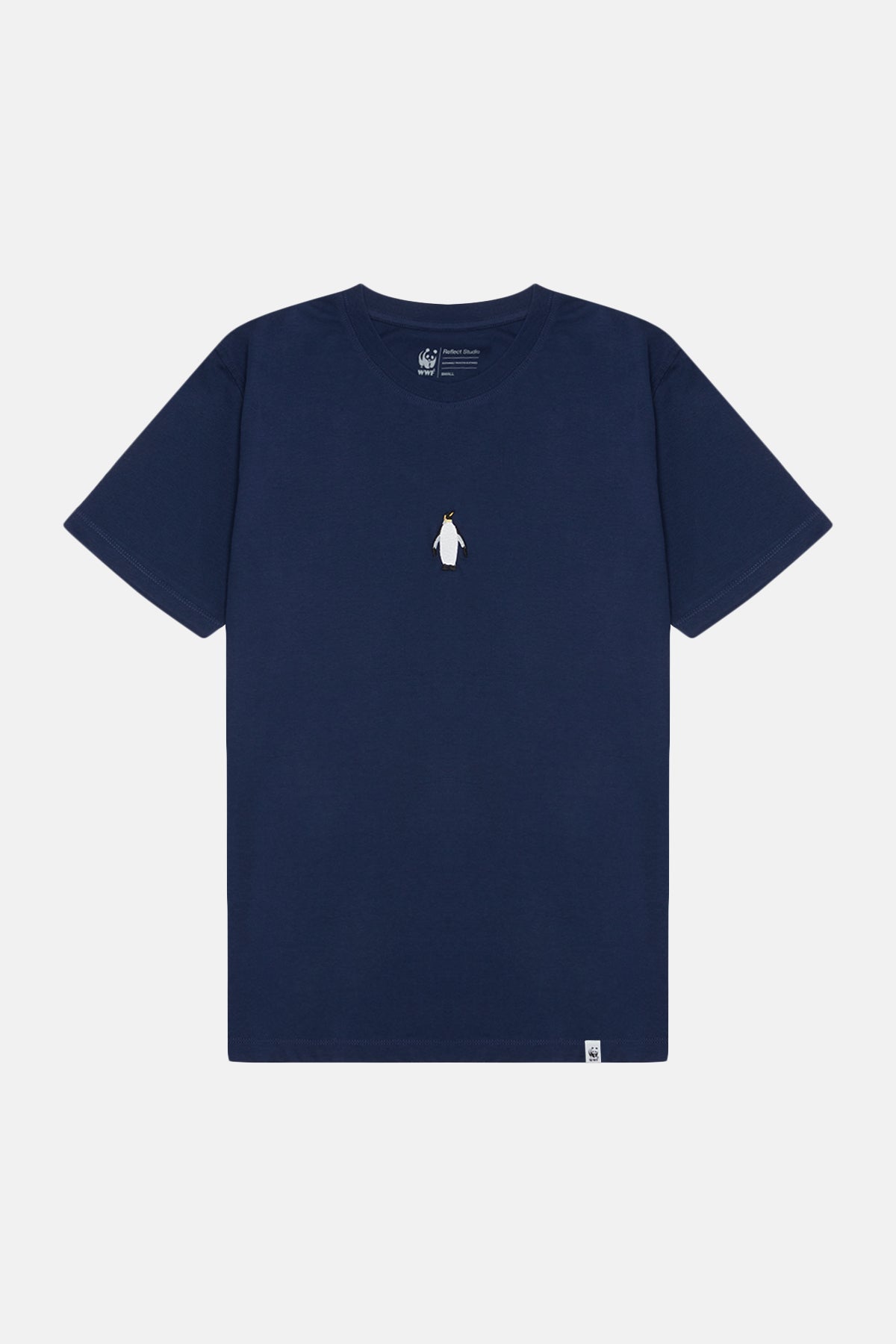 Nachhaltiges T-Shirt mit Pinguin-Motiv in Blau | WWF