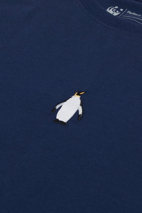Reflect Studio // Unisex regular-fit T-Shirt // Pinguin // Blau