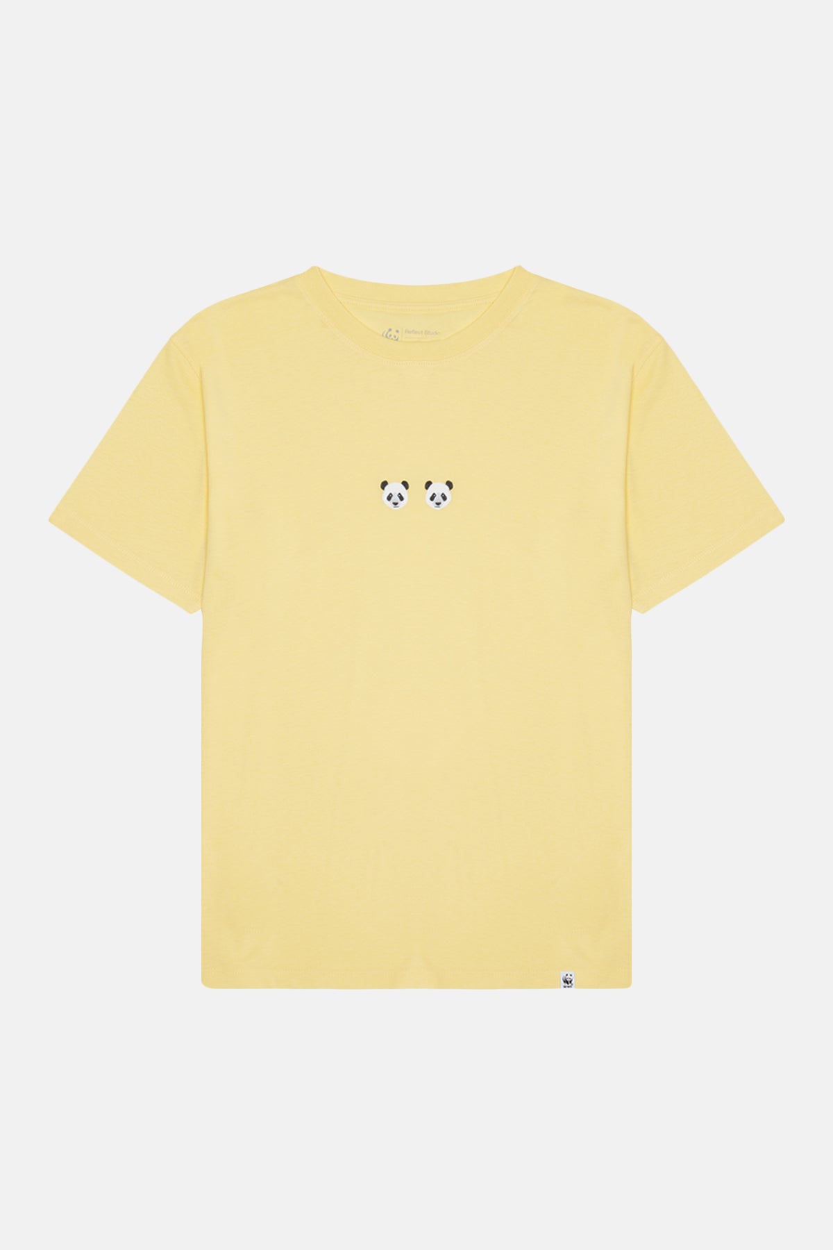 Reflect Studio // Unisex Regular-fit T-Shirt // Panda // Gelb