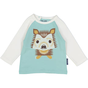 Raglan Longsleeve // Igel // Blaugrün