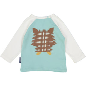 Raglan Longsleeve // Igel // Blaugrün