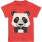 Coq en Pate // Baby T-Shirt (1 Jahr) // Panda // rot