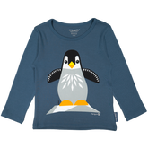 Kinder Longsleeve // Pinguin // Dunkelblau