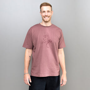 Unisex T-Shirt // WWF Yoga // Coffee