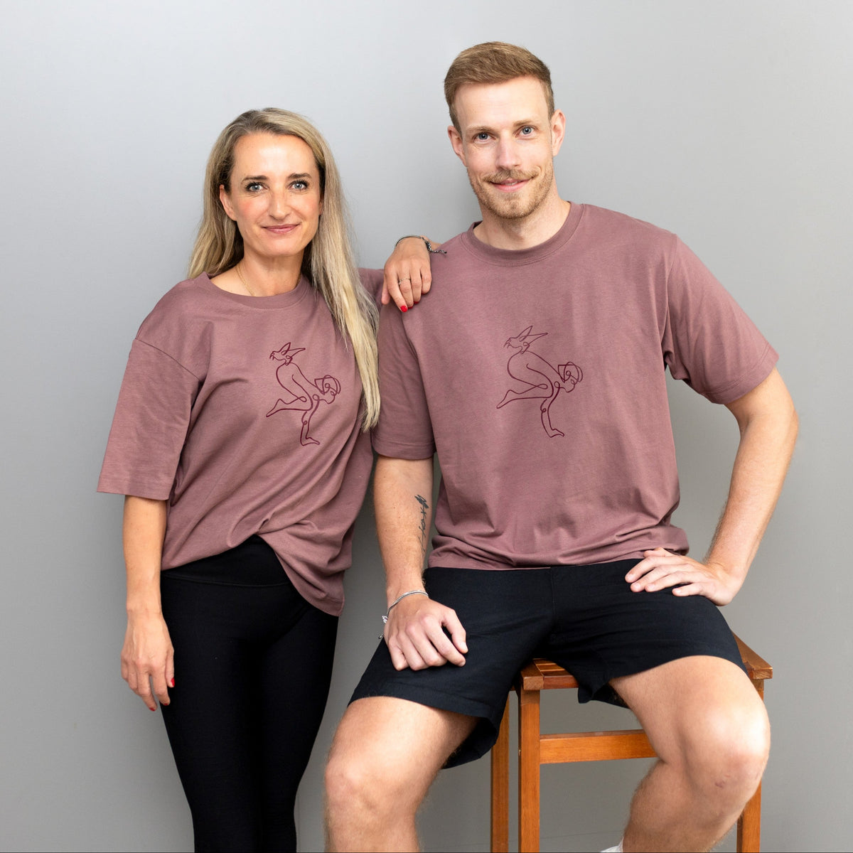 Unisex T-Shirt // WWF Yoga // Coffee