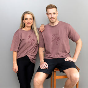 Unisex T-Shirt // WWF Yoga // Coffee