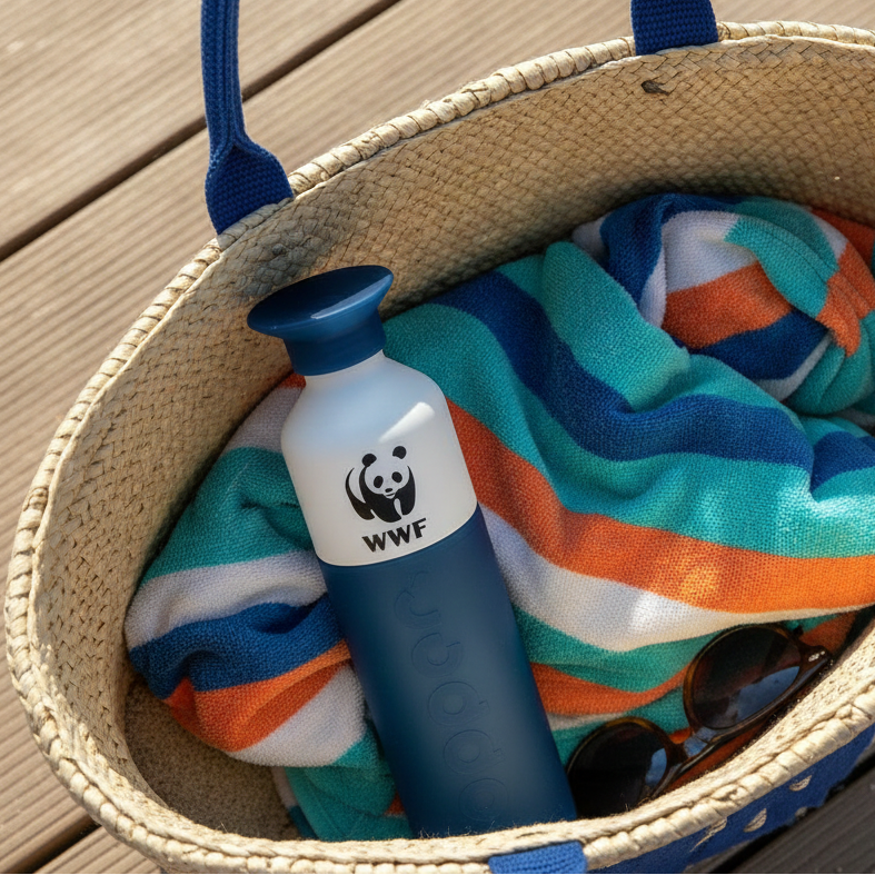 Dopper Original Trinkflasche mit WWF Logo (450 ml) // Cosmic Storm