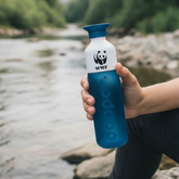 Dopper Original Trinkflasche mit WWF Logo (450 ml) // Cosmic Storm