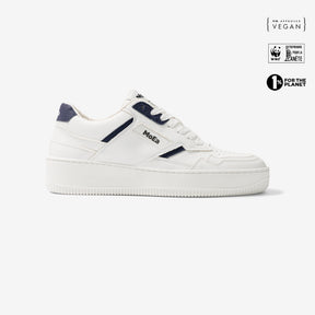 MoEa // Sneaker // GEN1 - Mushroom White & Navy