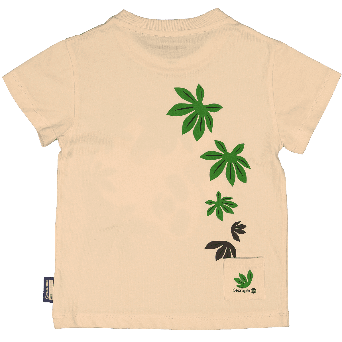Coq en Pate // Kinder T-Shirt // Faultier // apricot