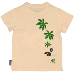 Coq en Pate // Kinder T-Shirt // Faultier // apricot
