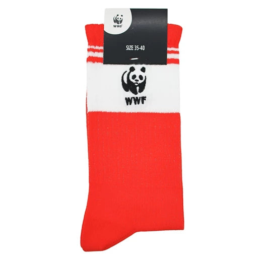 Socken // Panda // rot
