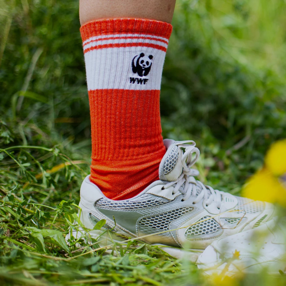 Socken // Panda // rot