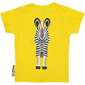 Coq en Pate // Kinder T-Shirt // Zebra // gelb