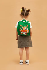 Kinder Rucksack // Tiger // Grün