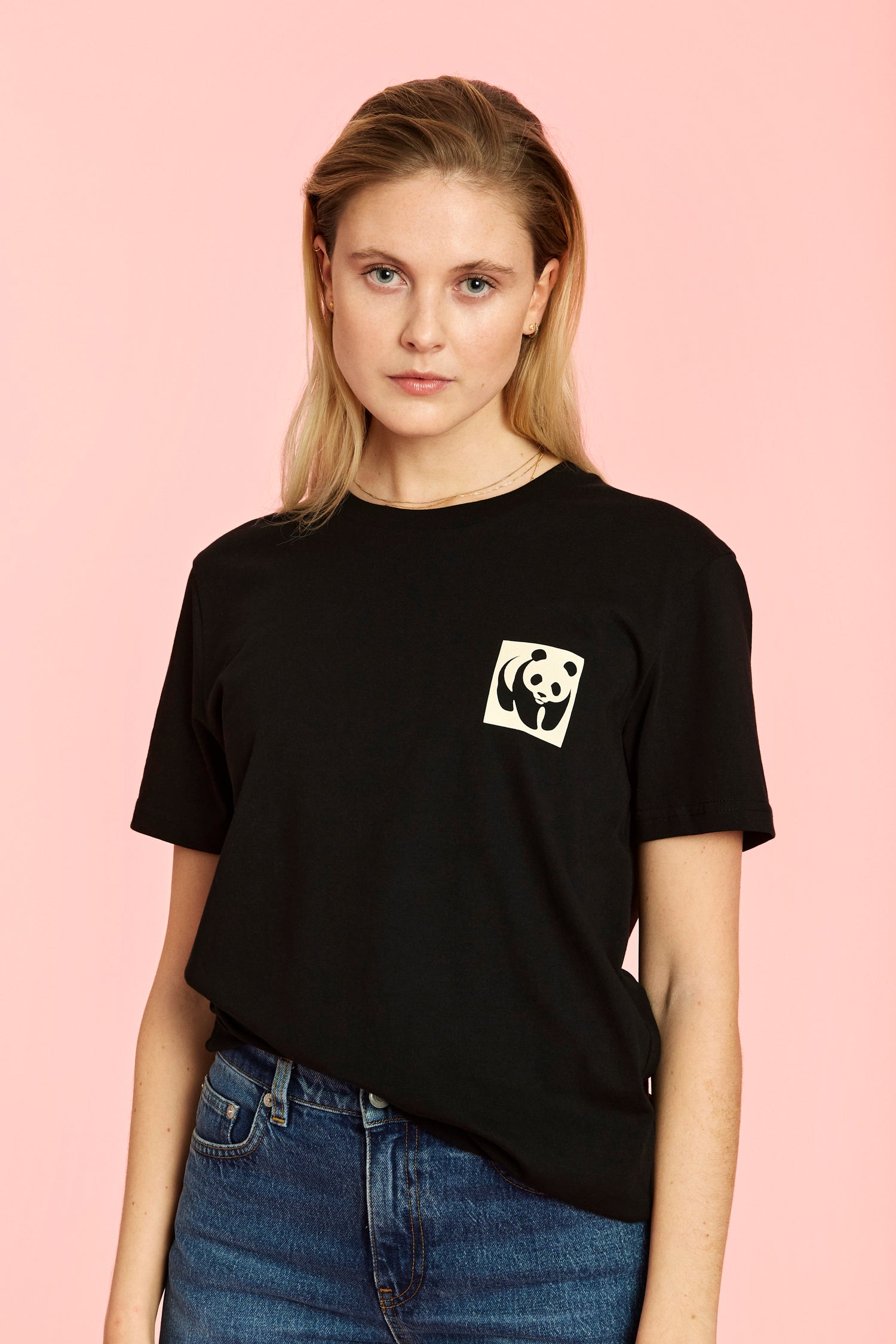 Unisex T Shirt Mit Panda Print WWF unisex-t-shirt-mit-panda-print-wwf