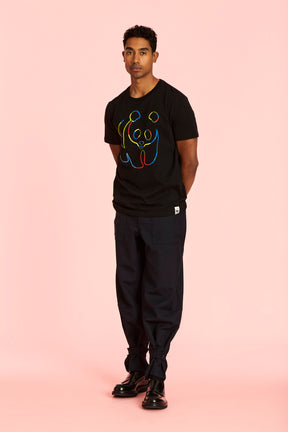 Unisex T-Shirt // Rainbow Panda
