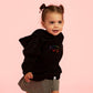 Kinder Hoodie // Rhino // Schwarz