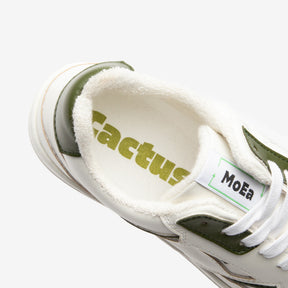 MoEa // Sneaker // Gen1 Cactus White & Green