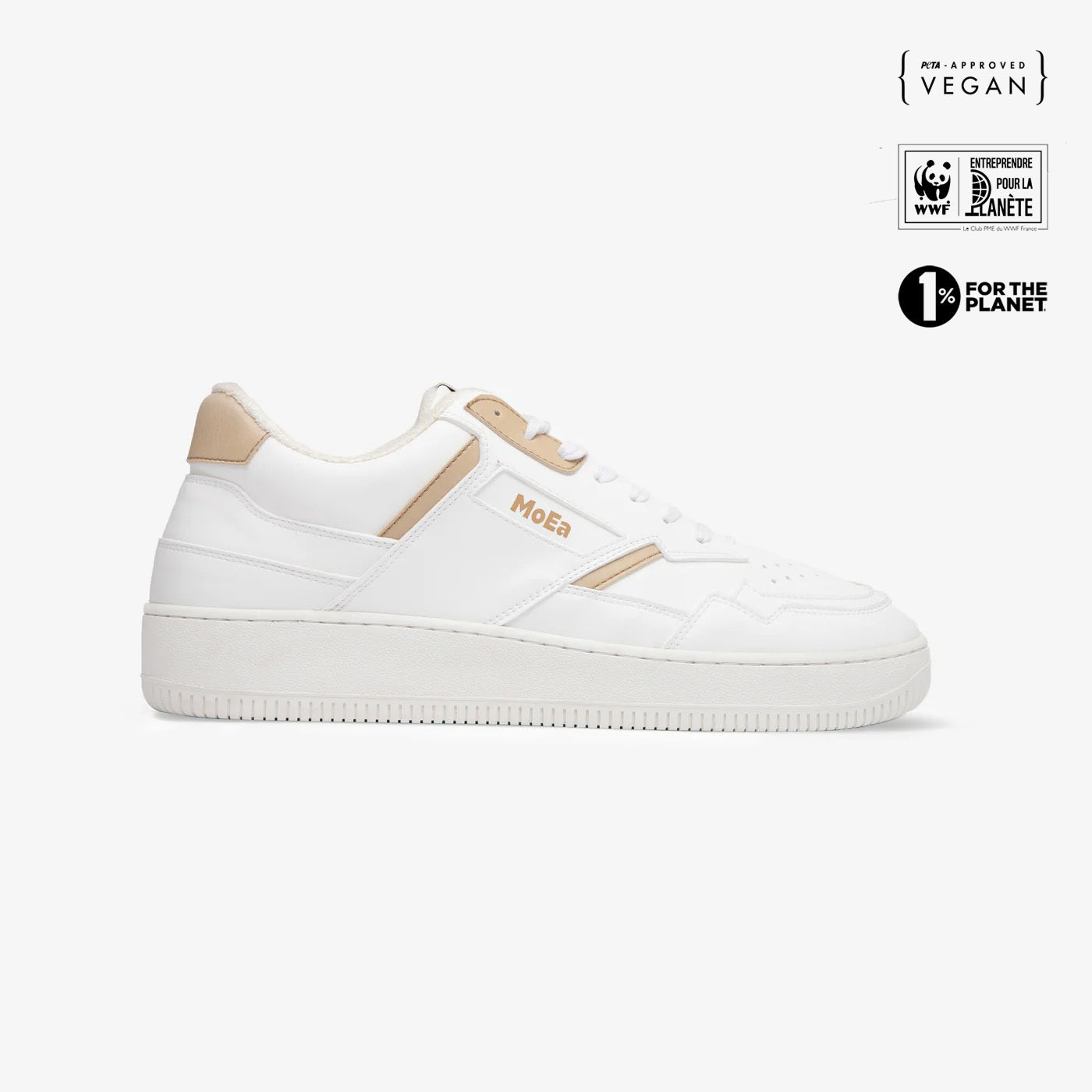 MoEa // Sneaker // GEN1 - Corn White & Beige