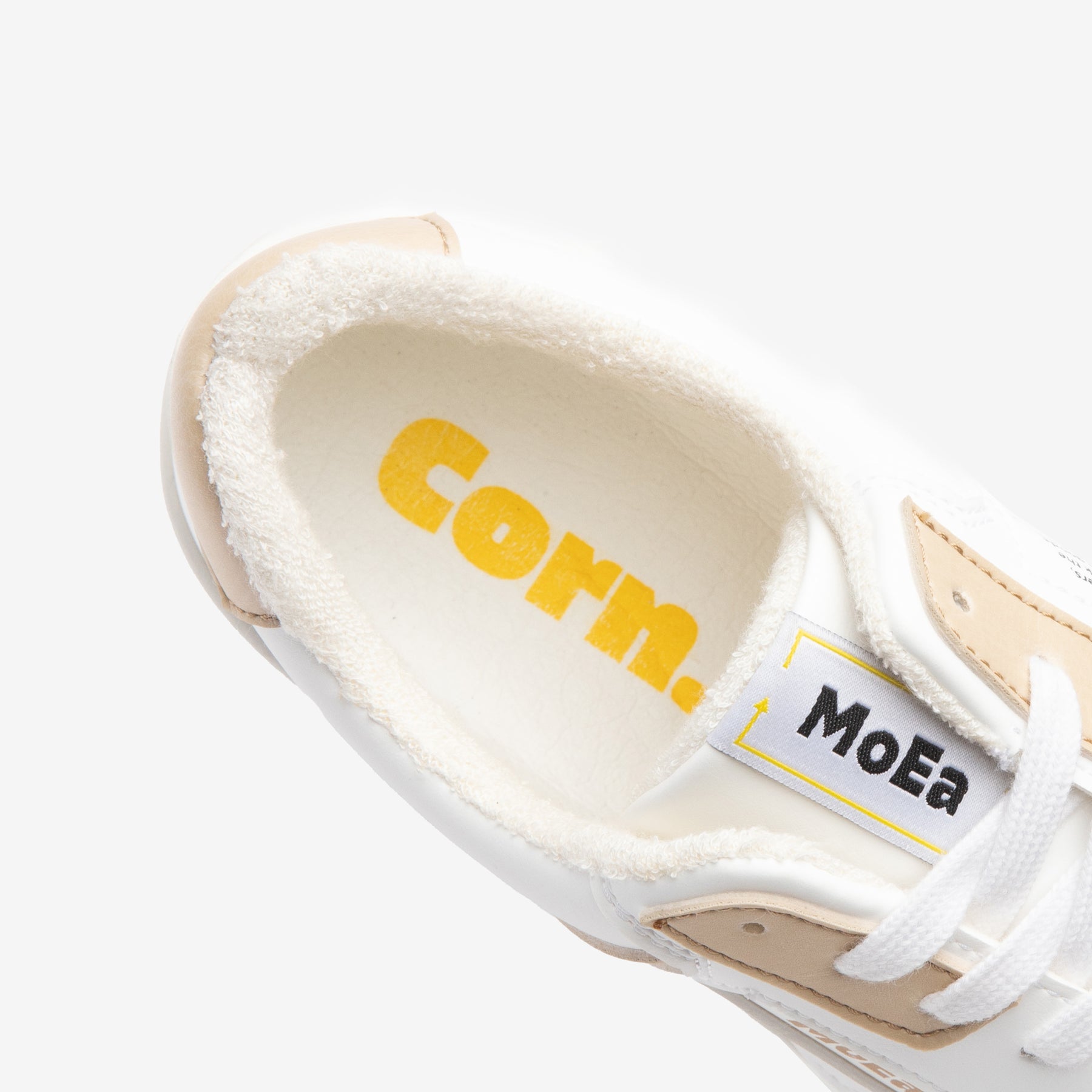 MoEa // Sneaker // GEN1 - Corn White & Beige