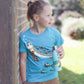 Coq En Pate // Kinder T-Shirt // Schildkröte // Türkis
